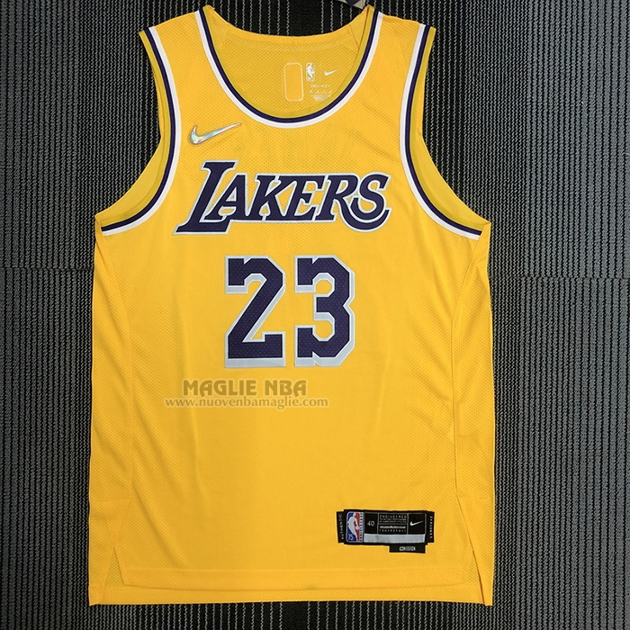 Maglia
 LeBron James NO 23 Los Angeles Lakers Icon Autentico
 Giallo
